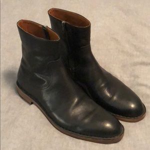 Men’s Friday Mark Inside Zip Leather Boot